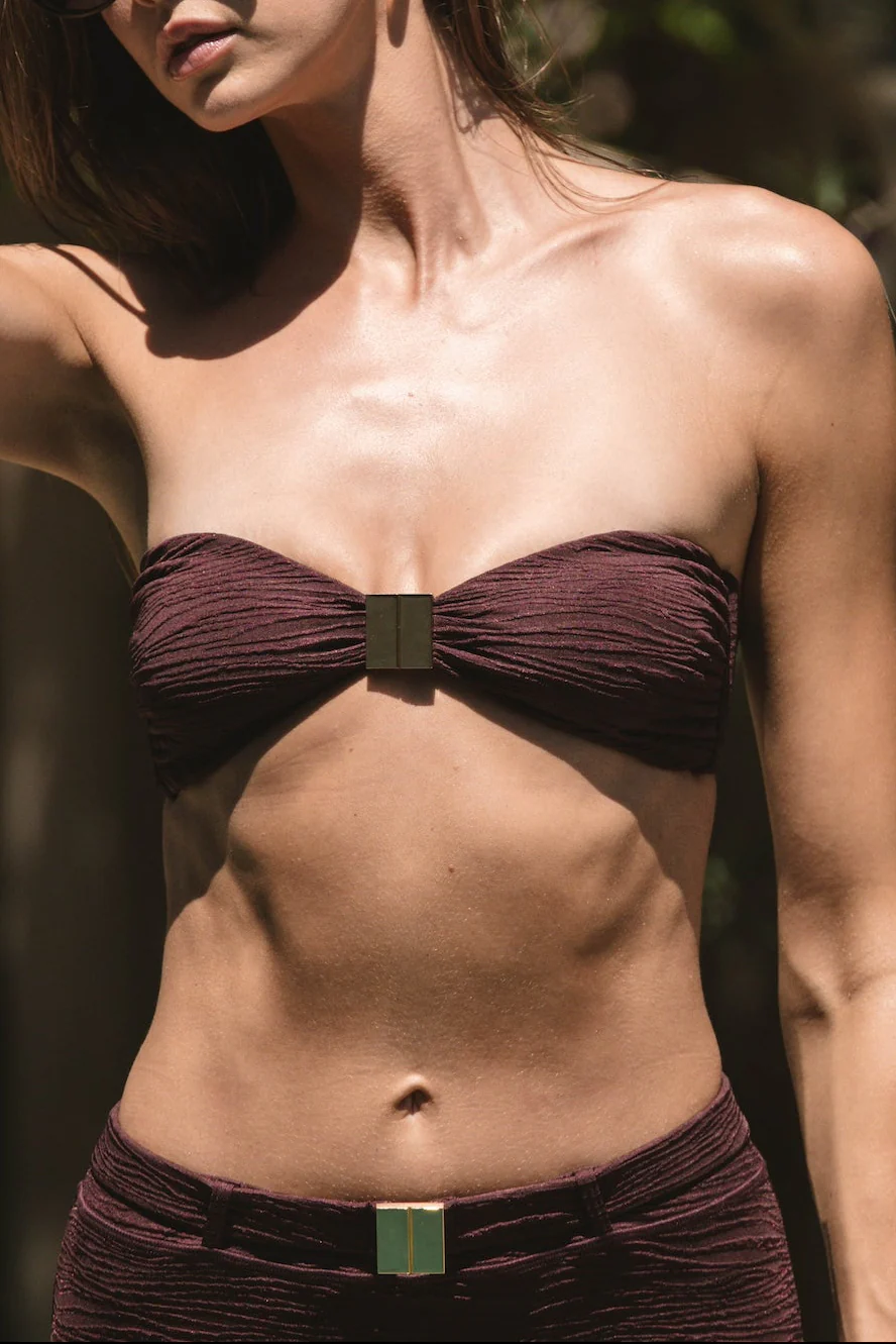 Kate Top - Fudge Jacquard